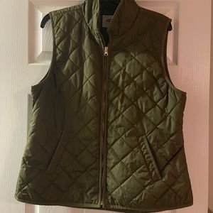 Old Navy Olive Vest size L